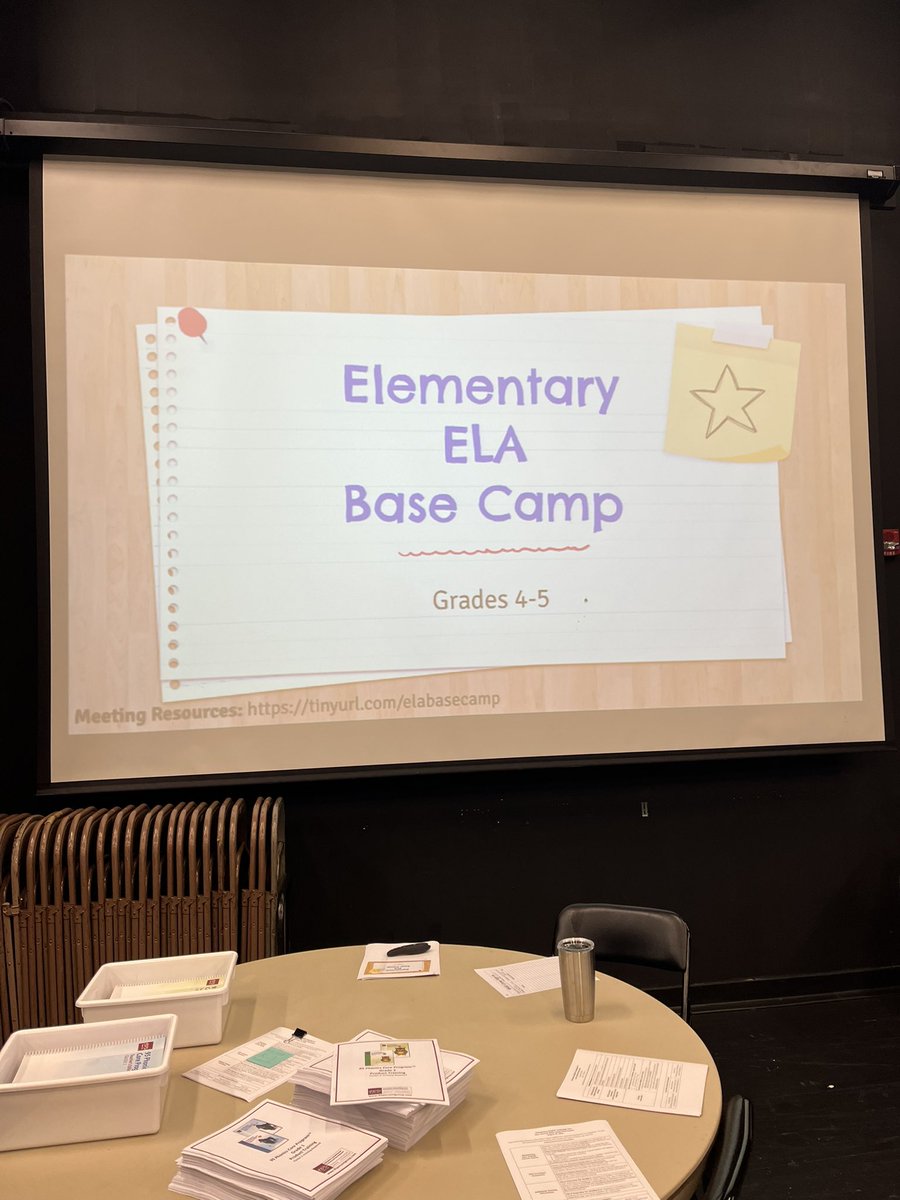 APSLiteracy's tweet photo. ELA new hire training happening today, welcome new literacy teachers!! https://t.co/3WiGeTADdH