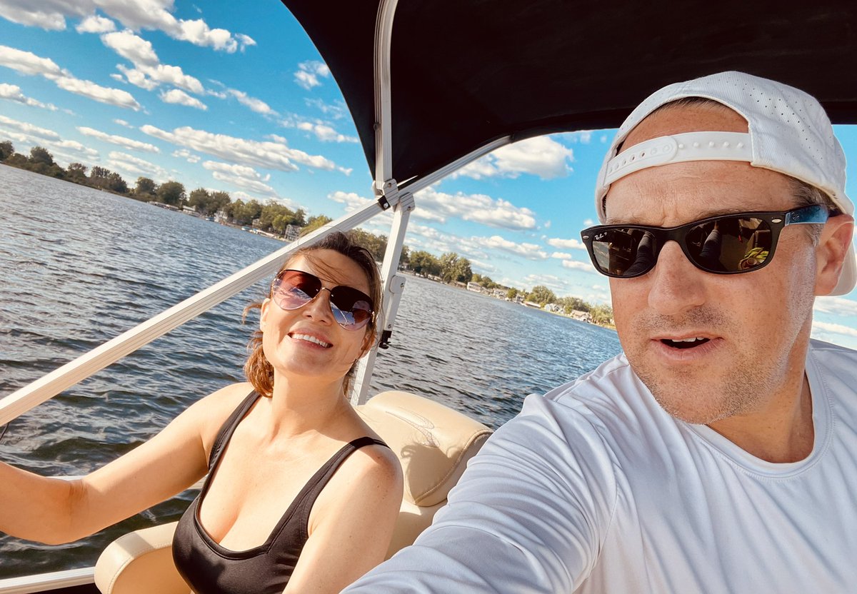 danceonhuff's tweet photo. Ended the summer on the Lake. #lakelife https://t.co/TLC99DZSu9