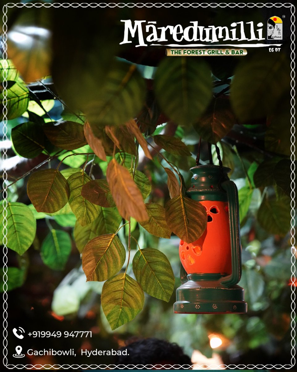 Maredumillifood's tweet photo. Visit Maredumilli - Forest Grill &amp; Bar to experience the kind of wonderful Food and Ambience you never even heard of !!

#Maredumilli #forestgrillandbar #restaurant #food #forest #grill #bar #hyderabadfoodie #foodlover #ambiance #ecofriendly #nature #foodies #Hyderabad https://t.co/HID3hsHM9r