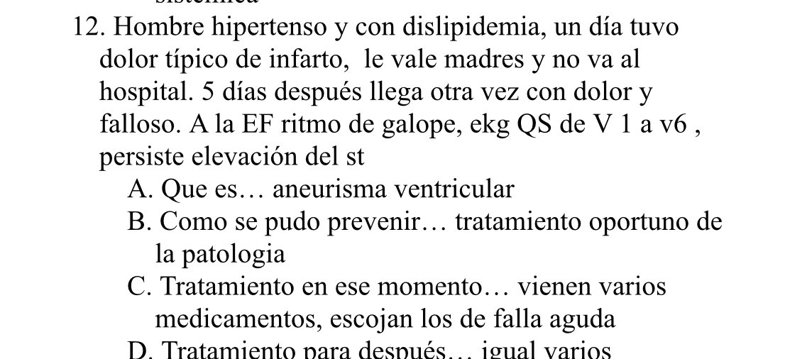 DrMarioZ1's tweet photo. Jajajaa q chingon los bancos dde preguntas xD #cardiotwitter #PUEM https://t.co/aNKhZ2ZCqG