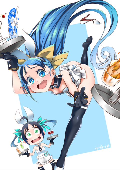 どんがらバニー五月雨
五月雨疾ればヒールもすっとぶ。てやんでい!! 