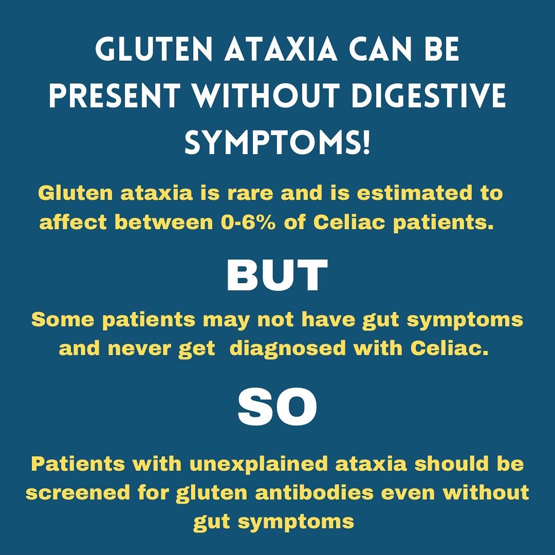 Gluten ataxia: a rare cause of balance problems in patients with Celiac Disease