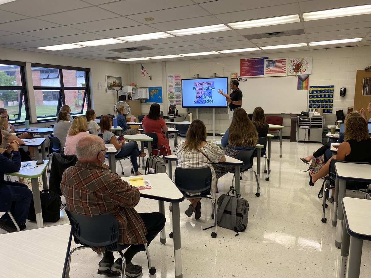 Fairport Central School District (@fcsdtweets) on Twitter photo Happy #TeachFest2022! FCSD educators are getting back in the swing of the school year with amazing peer-led workshops! Here’s <a href="/FCSDTechInt/">Travis Wood</a> breaking down SPARK labs! #FutureReadyRaiders Happy #TeachFest2022! FCSD educators are getting back in the swing of the school year with amazing peer-led workshops! Here’s <a href="/FCSDTechInt/">Travis Wood</a> breaking down SPARK labs! #FutureReadyRaiders