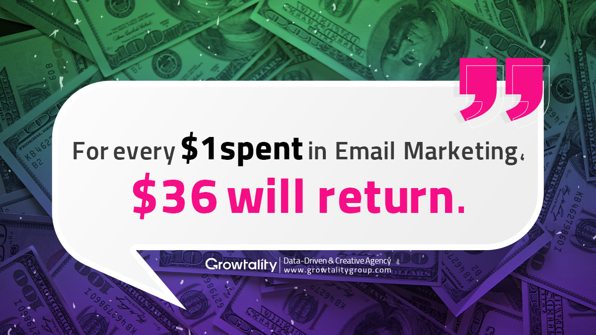 growtalitygroup's tweet photo. Not only email marketing still works but it works big time!
 
#DigitalMarketing #GrowtalityGroup #EmailMarketing https://t.co/ZKpVHuqn5V