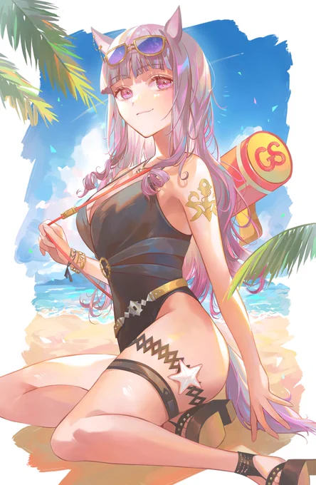 水着ゴルシ可愛すぎる#ウマ娘 