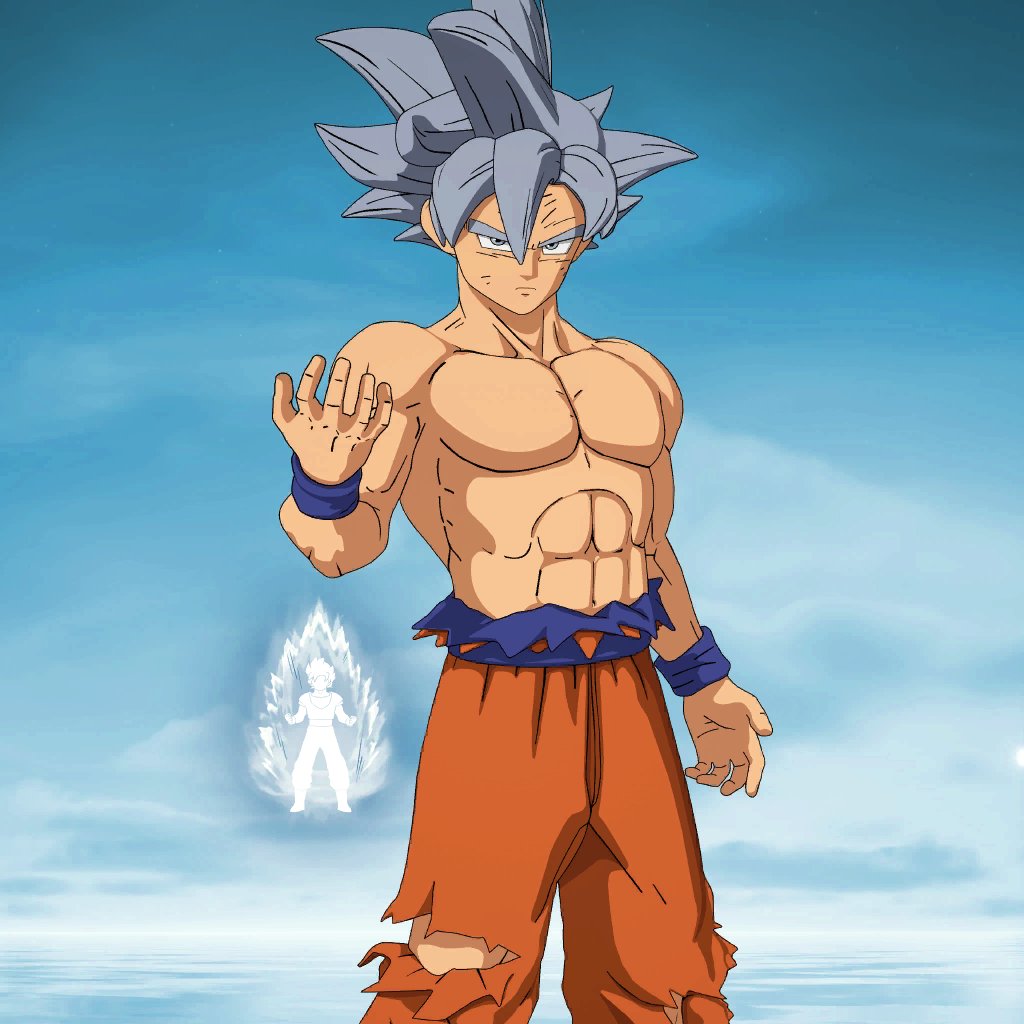 Skins Mu Online - Goku Instinto Superior Completo, reskin do cabelo para  acompanhar a nova transformação do anime.