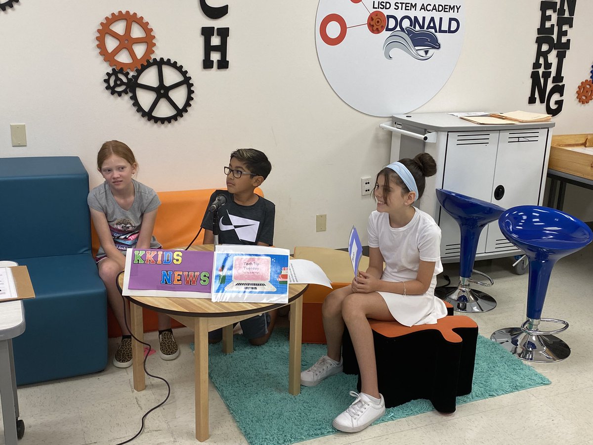 EmmettMichele's tweet photo. KKIDS news crew! Great job reporting our news! #connection #donaldes https://t.co/1k3cs7m7cH