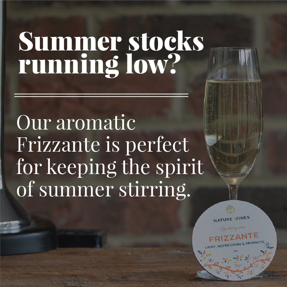 The unpredictable summer weather this year has meant a higher demand for beverages. As it’s been a hot one, we understand that stocks may be looking a little dry. Our Frizzante kegs are the answer to low supplies. Check them out: bit.ly/3Ak9azQ #frizzante #sparklingwine