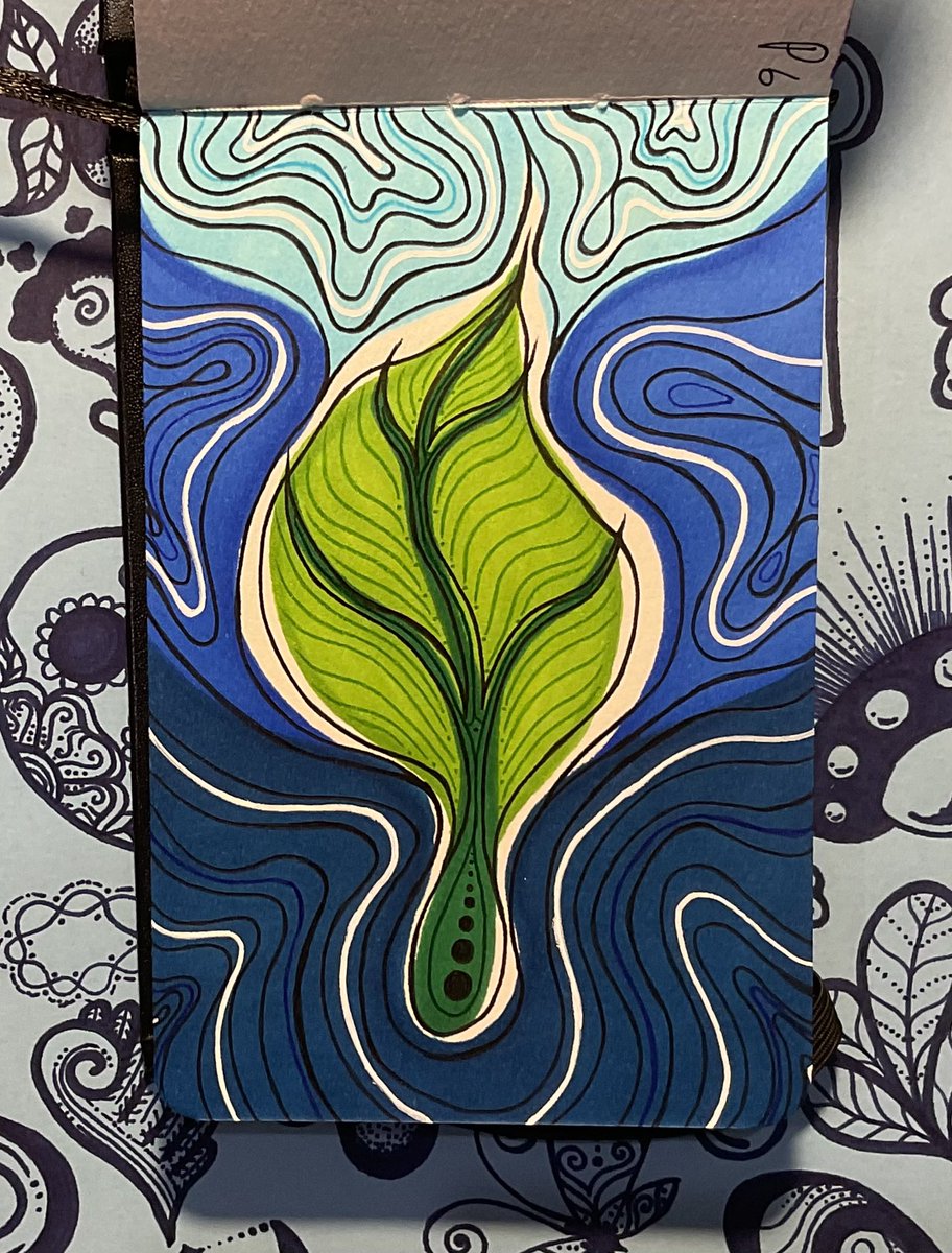 XylemImp's tweet photo. A little leaf!

 #myart #art #myartwork #artoftheday #artcommunity #traditionalart #artwork #artistoninstagram #artist #abstractart #leaf #linedrawing #patternwork https://t.co/bE7xkaA65u