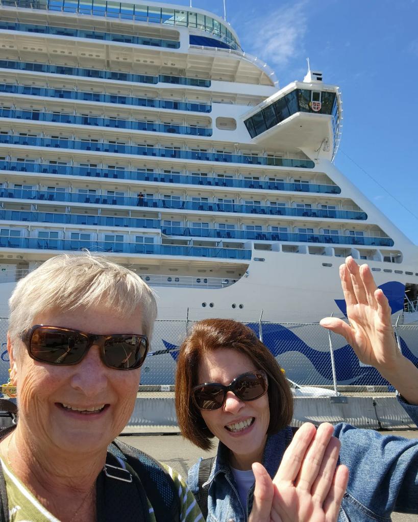 Come sail away! 🎶 🎵  Boarded, welcomed like a princess, and sailing for Alaska on the Discovery Princess. What a perfect way to start our trip!
#TravelTuesday #princess #IFWTWA #princesscruise #boomertravel #discoveryprincess #cruise #cruiselife #cruiseship #alaskancruise