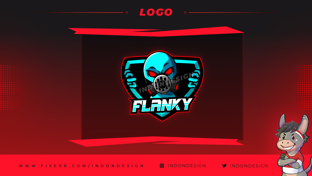 IndonDesign's tweet photo. Custom your logo with Indon Design
We will create interesting logo design exclusively for you. 

Logo for our awesome customer @HFlanky 

#logoesport #esportlife #esportlogo #esport  #esportteam #twittchlogo #esportgaming #logomaker #logocharacter #cutemascot #mascotlogo https://t.co/XvjCnUcUpu