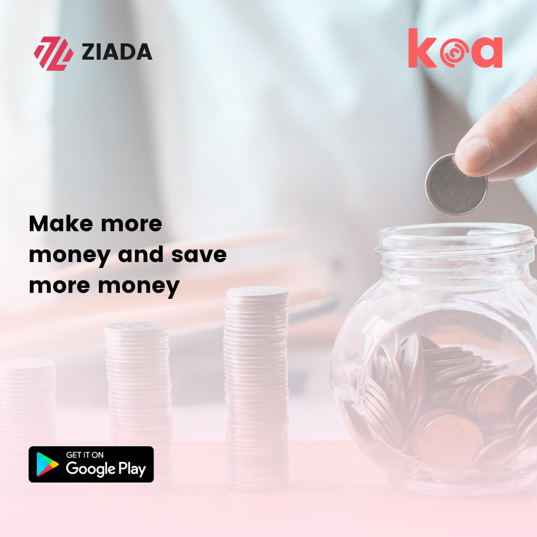 GetZiada's tweet photo. πWe've got a new partner in crime! We're SUPER excited to introduce you to @withkoa!
ππΎ Once you make money with #Ziada, you can save it #withKoa.
You don't want to miss out on this deal! Follow us to know what you'll get.
#ComingSoon #Partnerships #WeKnowAGuy #GetZiada #Money https://t.co/cUC52zeEHj