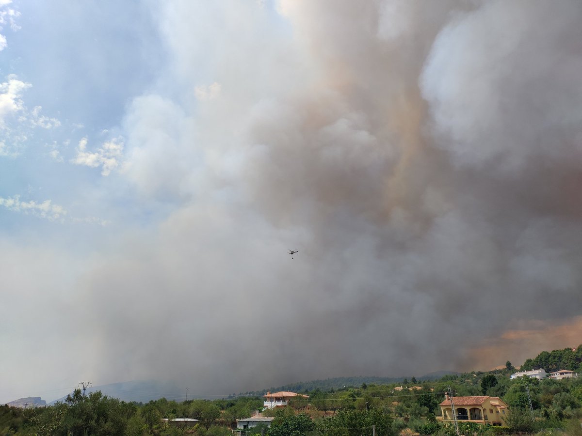 Sonia Poveda (@soniapc79) on Twitter photo Desolados #IFBejis acaba de cambiar el viento, todo es humo. Imagen desde #Toras Mucho ánimo a los efectivos y gracias por vuestro esfuerzo constante, no han parado de pasar medios #terrestres y #aéreos <a href="/dipcas/">Diputació de Castelló</a> @GVAsgise #BombersForestals Desolados #IFBejis acaba de cambiar el viento, todo es humo. Imagen desde #Toras Mucho ánimo a los efectivos y gracias por vuestro esfuerzo constante, no han parado de pasar medios #terrestres y #aéreos <a href="/dipcas/">Diputació de Castelló</a> @GVAsgise #BombersForestals