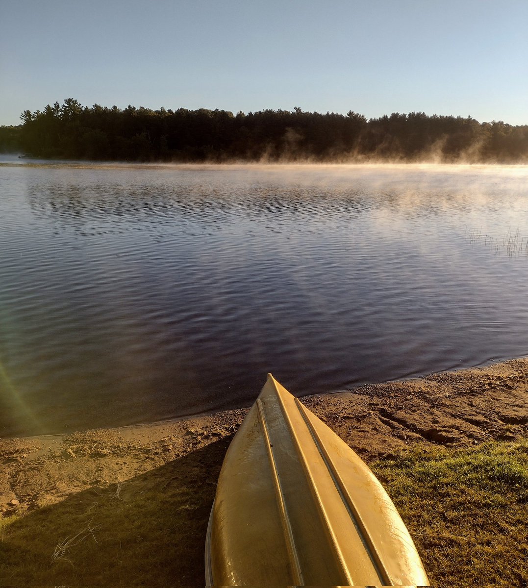 firechick63's tweet photo. @YourMorning Madawaska River sunrise https://t.co/ad7pBUPyK6