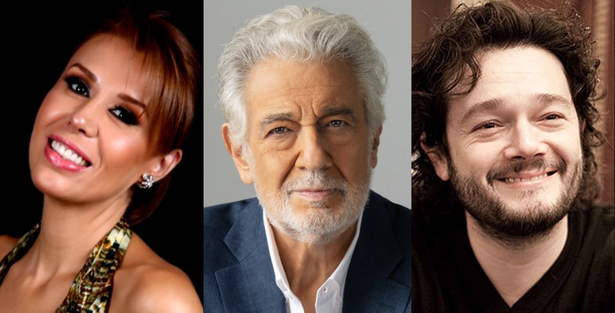 Operalia Competition (@operaliacomp) on Twitter photo Maestro <a href="/PlacidoDomingo/">Placido Domingo</a> is joined by Operalia Laureates Eugenia Garza and <a href="/ArturoChaconC/">Arturo Chacón-Cruz</a> for two concerts in Mexico
The first one takes place today at Arena CDMX in Mexico City and the second one will be on August 19 at Arena Monterrey Maestro <a href="/PlacidoDomingo/">Placido Domingo</a> is joined by Operalia Laureates Eugenia Garza and <a href="/ArturoChaconC/">Arturo Chacón-Cruz</a> for two concerts in Mexico
The first one takes place today at Arena CDMX in Mexico City and the second one will be on August 19 at Arena Monterrey