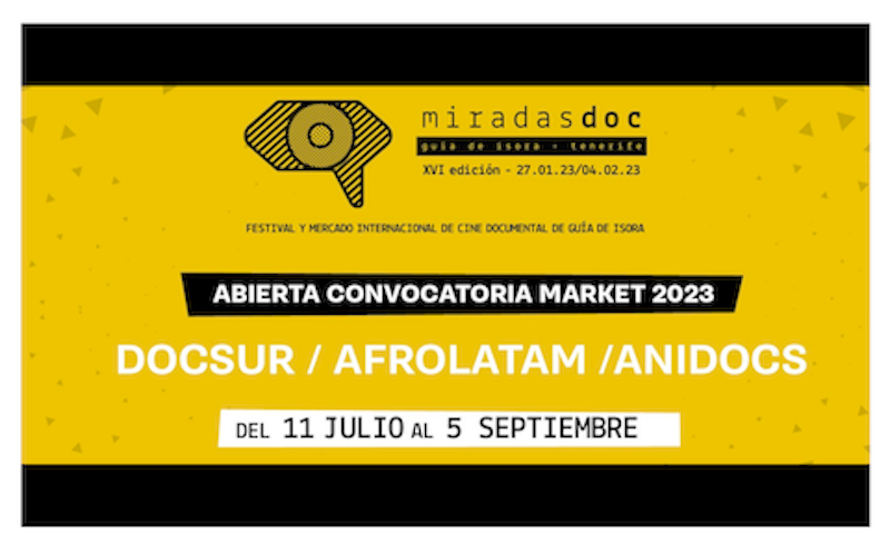 SBproducer's tweet photo. Ya abiertas #convocatorias #MiradasDocMarket 2023! Proyectos worldwide que vinculen #Latam #África: Lab de pitching y financiación #DocSUR, foro #coproducción #AFROLATAM y #ANIDOC para #DocumentalAnimado. Hasta 5 SEP, abanico de oportunidades! @MiradasDoc https://t.co/udOYOh3qY2 https://t.co/RS7gSweis4
