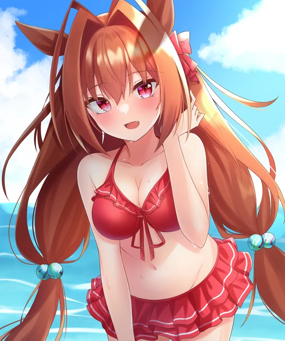 水着スカーレット#ウマ娘 