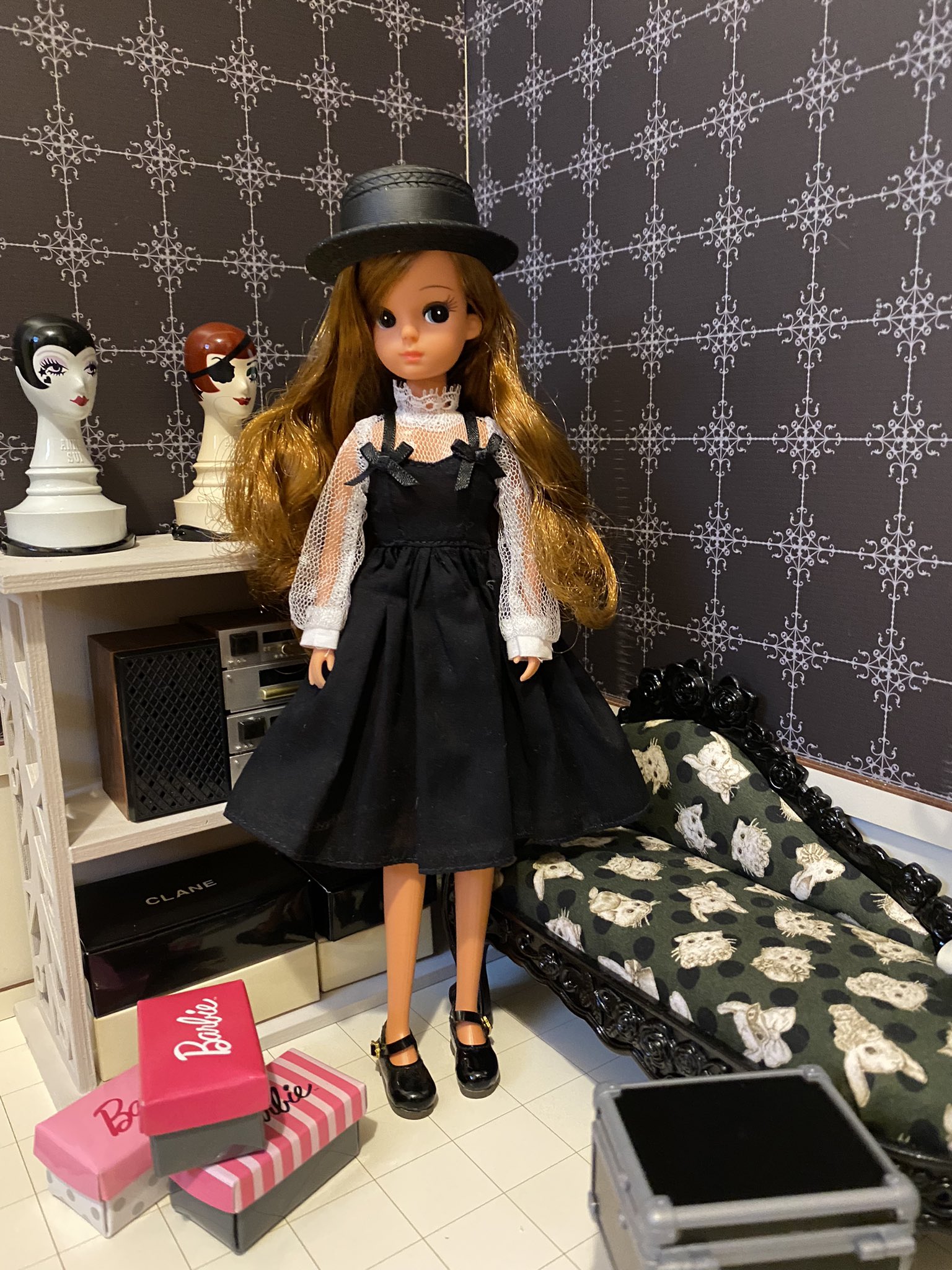 エバニュー ☆ANNA SUI×リカちゃん コラボレーションBOXwithポーチ
