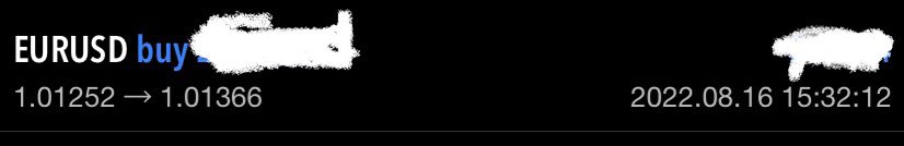 $EURUSD 16/08/2022 
⁃1:7R Trade - New York Session

Decided to come out of this trade a little early due to the High Impact news at 13:30. Still a lively trade.

#tuesdayvibe #forex #forexmarket #forexnews  #Trending #TrendingNow #trading  #eurusd #eu #StockMarket