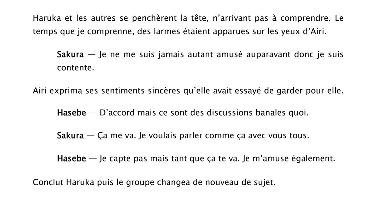 Xivo0's tweet photo. #COTEXi
C'est un truc tout con mais voir un groupe d'amis discuter de sujets banales dans ce monde de brutes intellos, ça fait plaisir, j'espère qu'aucun d'entre eux ne se fera exclure https://t.co/RJ89DAUqmQ