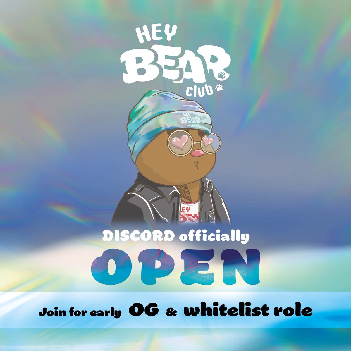 The portal to Hey Bear Clubs universe is now open! 🌈

Join here for early OG and Whitelist: 
— discord.gg/heybearclub

Read more: medium.com/@heybearclub/c…

#NFTGiveaway #NFTCommunity  #FreeMints #ETH #HeyBearClub