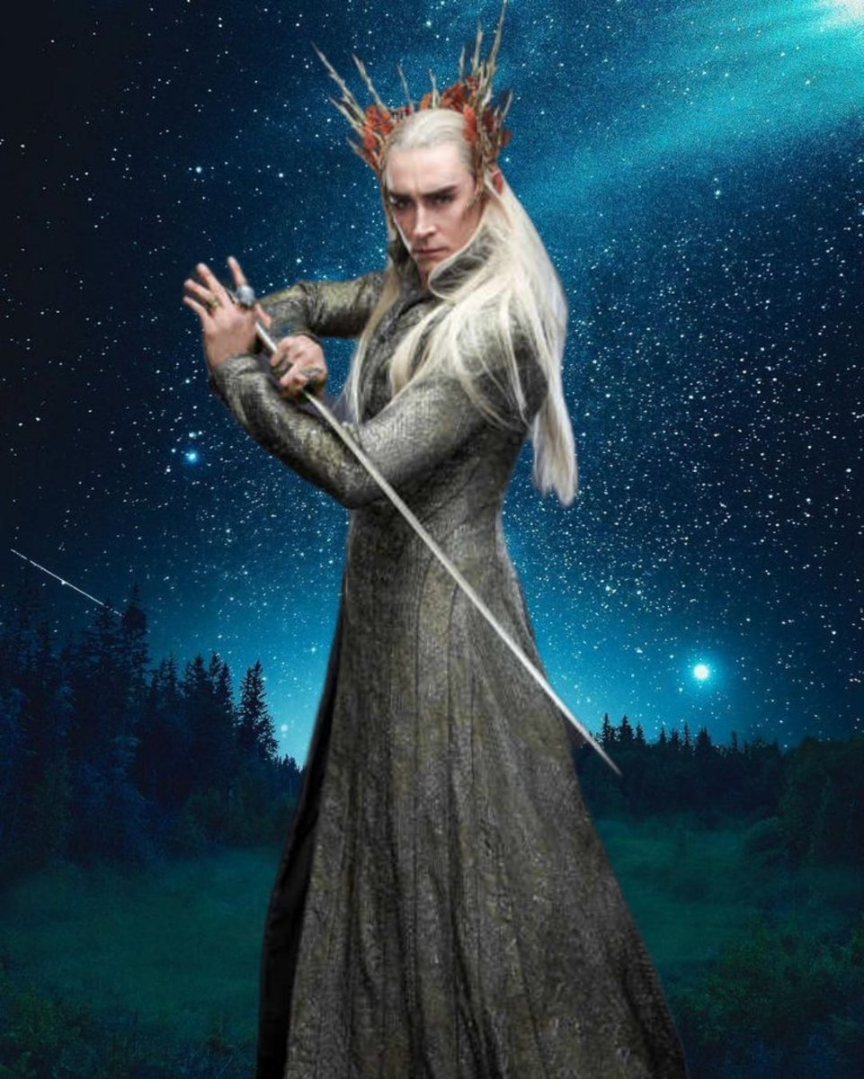 Sandrin41885174's tweet photo. Elegance is a glowing inner peace. #thranduil https://t.co/wJwgGBvIXF