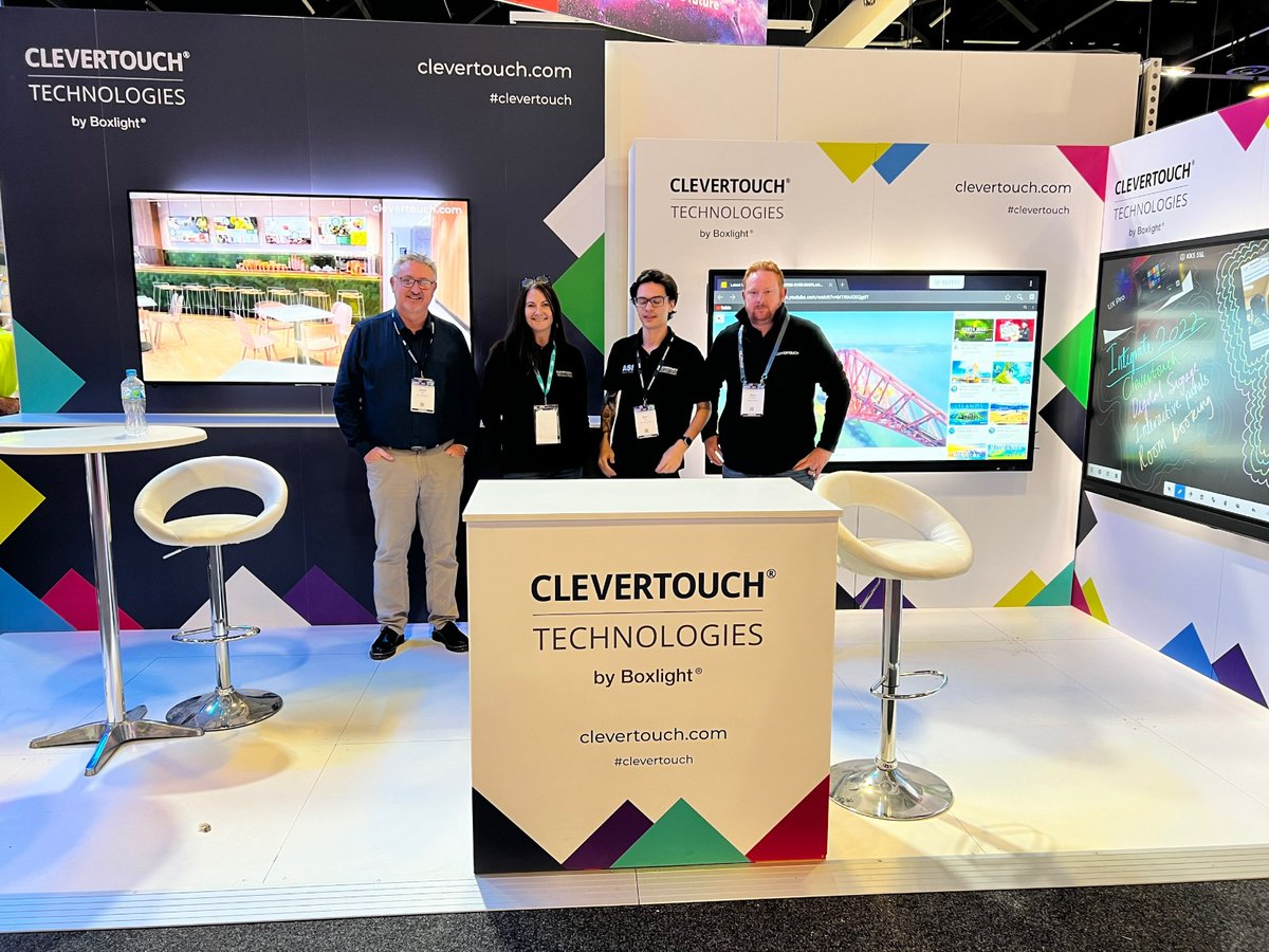 myClevertouch's tweet photo. We are ready to go for Integrate, Australia's premier AV and Integration trade show! Make sure you visit us and bring questions for our AV experts!
For more information, or to book a demonstration, please visit: https://t.co/jyyXXqd0pT
#Integrate22 #Australia #Sydney https://t.co/ZaEWjciYth