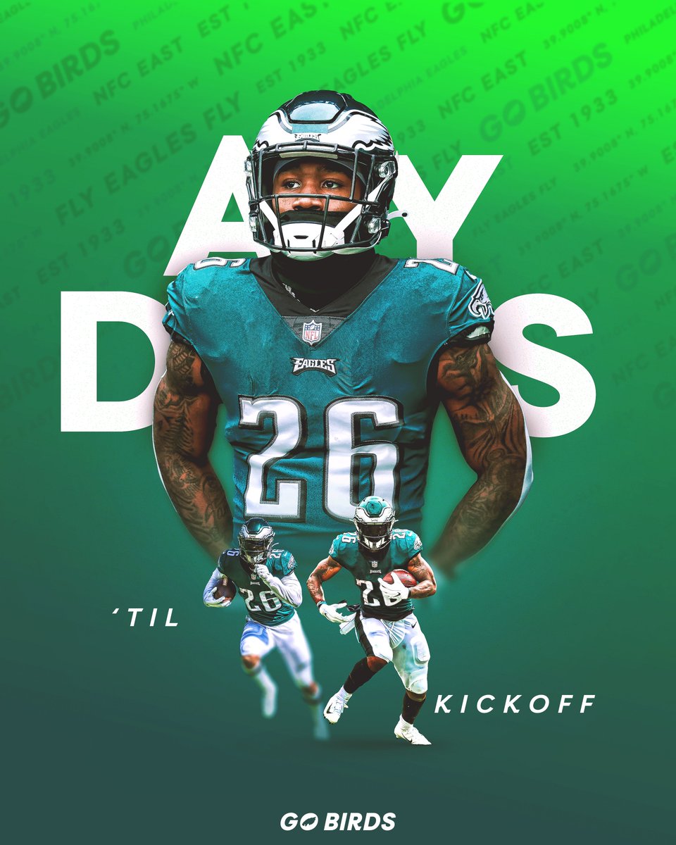 Eagles's tweet image. Only 26 more days.

#FlyEaglesFly