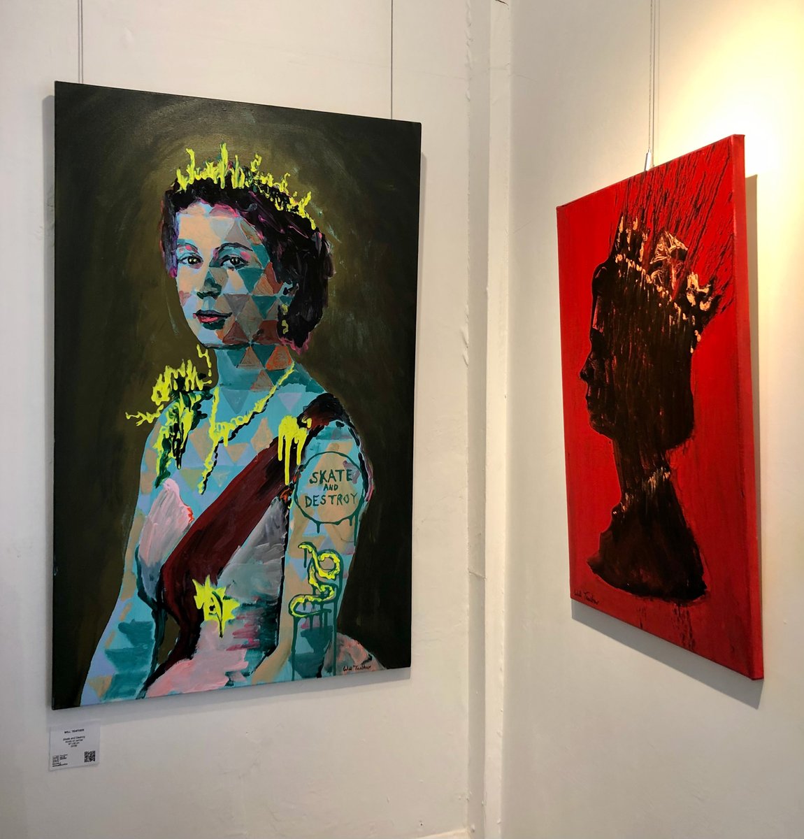 adlibgallery's tweet photo. Check out these two incredible artworks by
@will_teather
Come to the gallery to view them in the flesh @adlibgallery, 10 Church Road #wimbledonvillage
#adlibgallery #willteather #queen #elizabethii #gallery https://t.co/zYmS7uTPBY