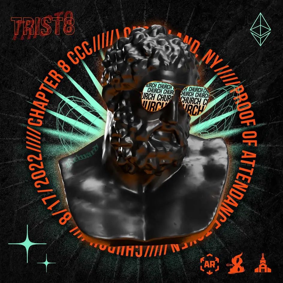 LoucidCo's tweet photo. POAT Artwork for tomorrow’s @Chapter8CCC event 🔥🔥
Who’s going? ⛪️
#chapter8ccc #nyc #cannabischurch #poat #poap #cryptoart #web3 #nfts #nft #nftart #defi #crypto #ar #augmentedreality #nftartist https://t.co/8kXYzTyqal