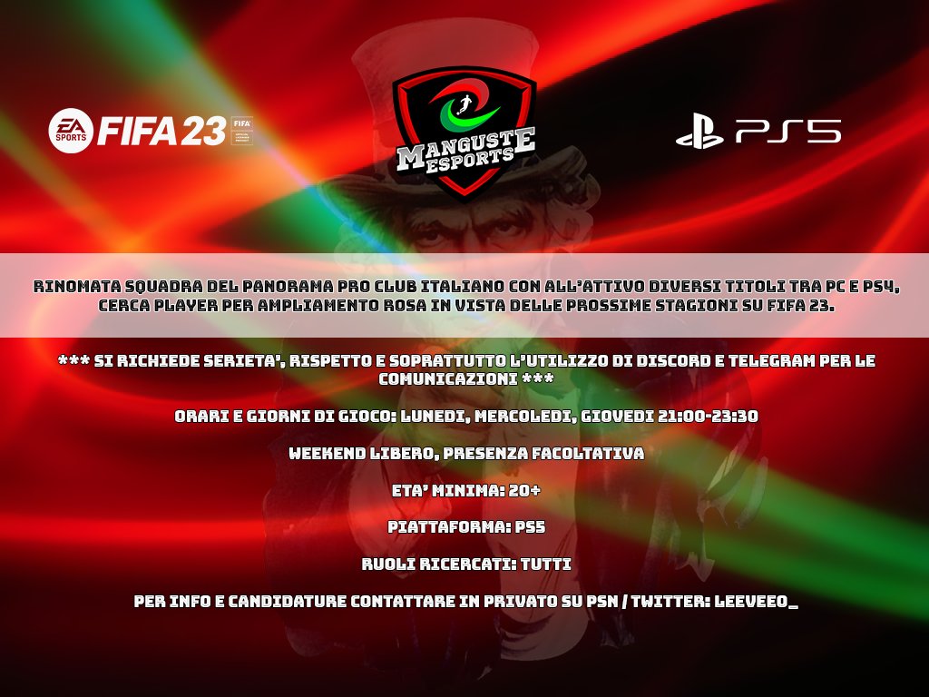 Leeveeo_ (@leeveeo_) on Twitter photo UNISCITI SUBITO AL GRUPPO DEI PROVINANTI!
t.me/+72PR0Sj6-YhkY…
<a href="/vGamesRT/">vGamesRT 🔄</a> <a href="/ProClubRetweet_/">⚽ᴘʀᴏ ᴄʟᴜʙ ʀᴇᴛᴡᴇᴇᴛ🇮🇹</a> <a href="/RTAllProClub/">RETWEET ALL PROCLUB</a> <a href="/RTproclub/">𝚁𝚃𝚙𝚛𝚘𝚌𝚕𝚞𝚋</a> <a href="/ProClubRTutto/">RTutto 🔁</a> <a href="/HouseOfProClub/">H𝕠𝕦𝕤𝕖 𝕆𝕗 P𝕣𝕠C𝕝𝕦𝕓</a> <a href="/RetwittoProClub/">Calciomercato Pro Club</a> <a href="/Mercato_FVPA/">Calciomercato Fvpa</a> <a href="/LiveProclub/">Calciomercato ProClub (live)</a> <a href="/pctransfermarkt/">🇮🇹 PRO CLUBS TRANSFERMARKT🔍</a> <a href="/KickOff_ProClub/">Kick-Off</a> <a href="/NewsProclub/">News Proclub</a> <a href="/RTProClubItalia/">RT PRO CLUB ITA</a> UNISCITI SUBITO AL GRUPPO DEI PROVINANTI!
t.me/+72PR0Sj6-YhkY…
<a href="/vGamesRT/">vGamesRT 🔄</a> <a href="/ProClubRetweet_/">⚽ᴘʀᴏ ᴄʟᴜʙ ʀᴇᴛᴡᴇᴇᴛ🇮🇹</a> <a href="/RTAllProClub/">RETWEET ALL PROCLUB</a> <a href="/RTproclub/">𝚁𝚃𝚙𝚛𝚘𝚌𝚕𝚞𝚋</a> <a href="/ProClubRTutto/">RTutto 🔁</a> <a href="/HouseOfProClub/">H𝕠𝕦𝕤𝕖 𝕆𝕗 P𝕣𝕠C𝕝𝕦𝕓</a> <a href="/RetwittoProClub/">Calciomercato Pro Club</a> <a href="/Mercato_FVPA/">Calciomercato Fvpa</a> <a href="/LiveProclub/">Calciomercato ProClub (live)</a> <a href="/pctransfermarkt/">🇮🇹 PRO CLUBS TRANSFERMARKT🔍</a> <a href="/KickOff_ProClub/">Kick-Off</a> <a href="/NewsProclub/">News Proclub</a> <a href="/RTProClubItalia/">RT PRO CLUB ITA</a>