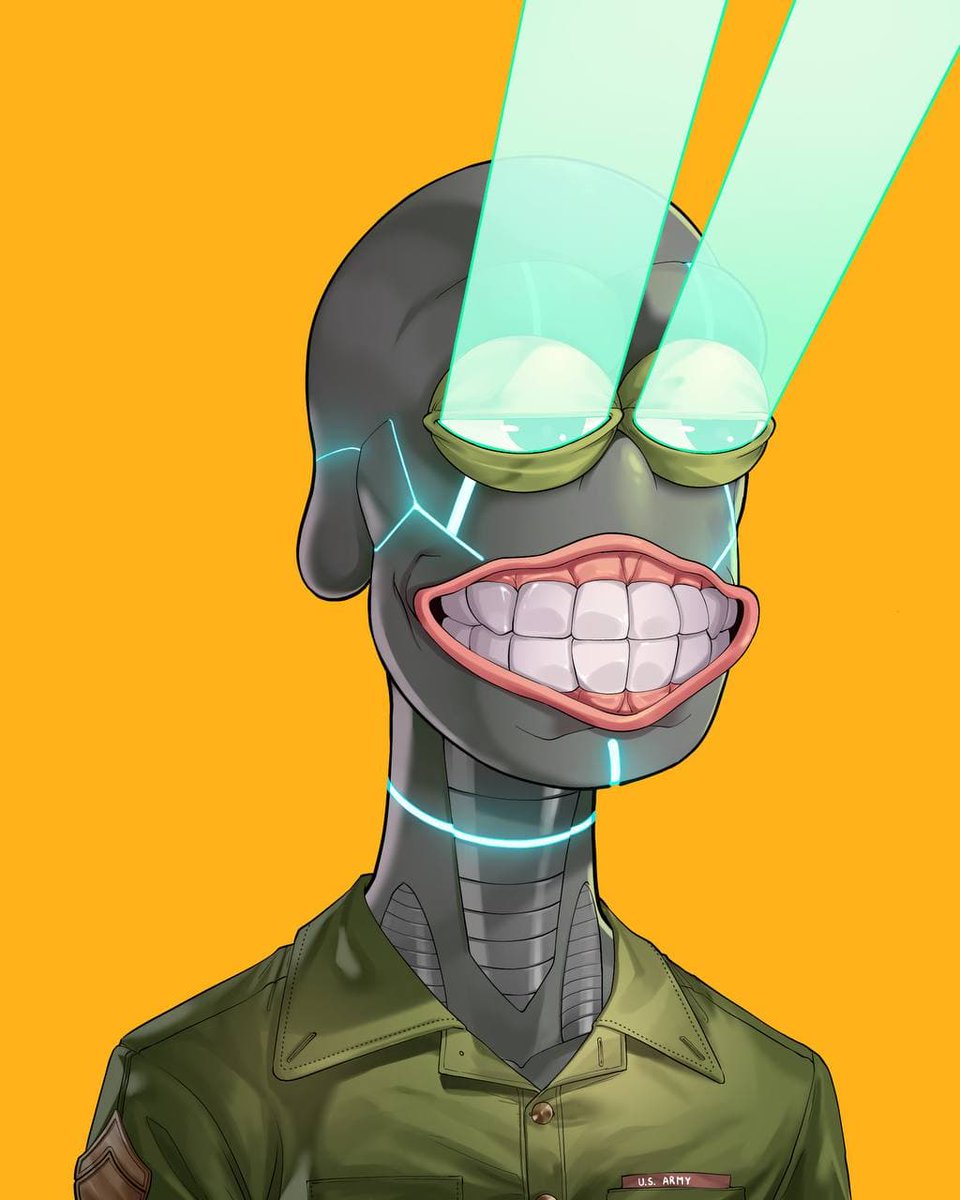 RareApepesNFT's tweet photo. gm gm gm Apepe Fam..

The defender Apepe. share us your Apepe Cyborg followed by a great GM🌄

#RAYC #RAYCfam https://t.co/FlDzqbTZ9e