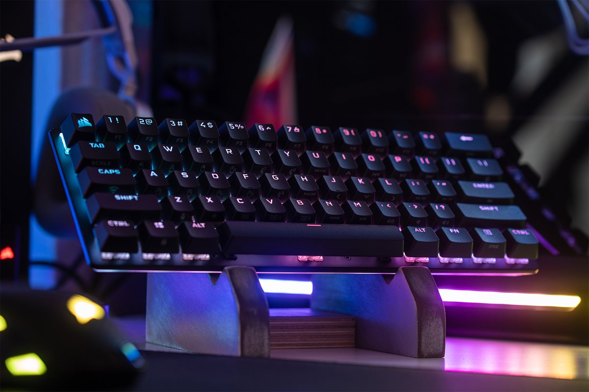 CORSAIR's tweet photo. Beauty of a beast 😍

[ ⌨ K70 PRO MINI WIRELESS ] https://t.co/vzmowNRqUd