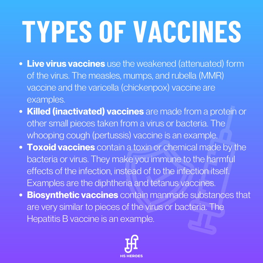 hsheroesca's tweet photo. To read more about vaccines visit: https://t.co/4xgHso2Zd7
#HSHeroes #HidradenitisSuppurativa #ChronicIllness #Skin #Dermatology #Vaccines #HowTheyWork #WhattheyDo #body #HumanBody #immunesystem #immunity #TypesOfVaccines https://t.co/sTVuf0wNiu