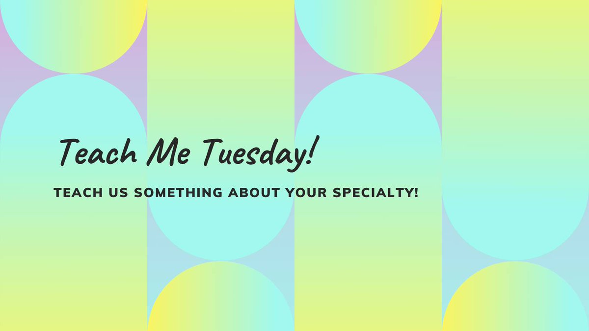SMYSOfficial's tweet photo. We all love to learn something new or interesting! Drop something in the comments from your specialty that someone else might be able to learn from!

#SMYSOfficial #TeachMeTuesday #NationOfNurses #NurseTwitter https://t.co/TTakvCjMEV