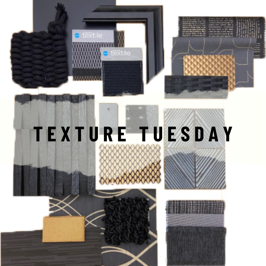 Black is often associated with darkness and mystery, but we like to associate it with power and sophistication. What does the color black mean to you?

#texturetuesday #textiletuesday #thecolorblack #sophistitcation #power #blackisbold #blackandgold #colorpalette
