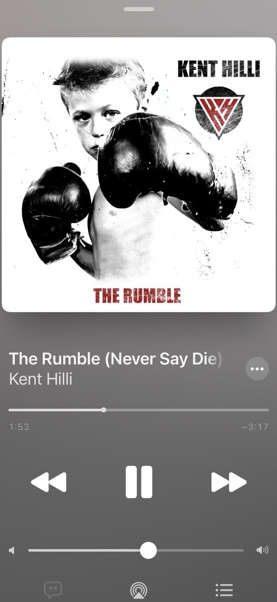 710Gozi's tweet image. Nowplaying
#KentHilli
#TheRumble
#NeverSayDie