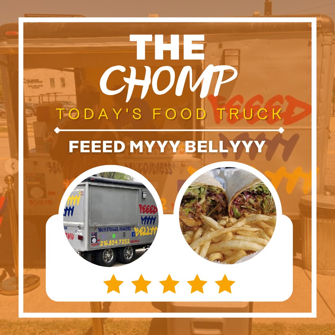MidTownCleInc's tweet photo. Feeed Myyy Bellyyy Food Truck loves to serve their customers with a Yummy in their Tummy good time! Come check them out at The CHOMP today! American Style Comfort Food with a twist of Caribbean inspiration.
#midtown #cleveland #midtowncleveland #foodtrucks #food #yummy #cle https://t.co/a11tUOeD74