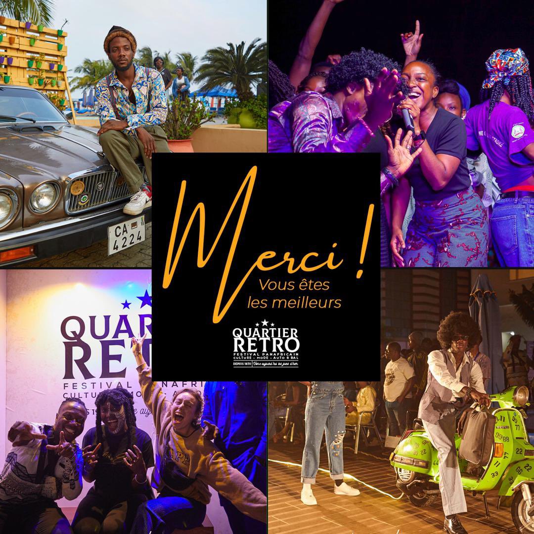 quartier_retro's tweet photo. A très bientôt pour une nouvelle édition!!!😉😉
@cestyoussouf 
@Mr__Achraf 
@petitdekpe 
@JeSuisChristele 

#quartierretro
#africavintagefestival https://t.co/i0ZkKT7PZq