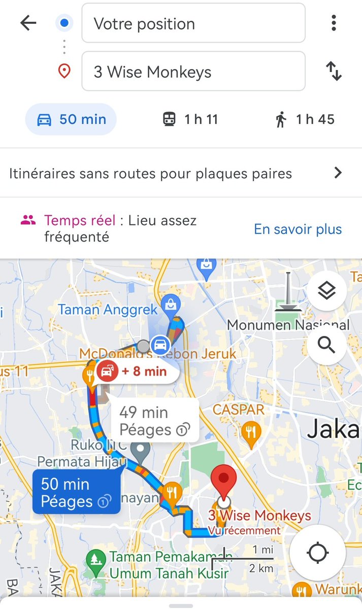 Ni maps gojek ga masuk ke maps google apa gimana dah tadi sebenernya ada jalan yang lebih cepet tapi malah make jalan yang ini