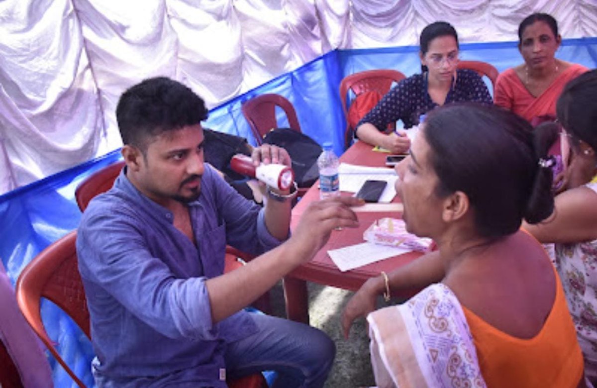 PPHF_Global's tweet image. As part of #ProjectSCREEN, @PPHF_Asia in collaboration with @nhm_assam @BorooahDr @GEHealthcare & @Samhitadotorg organised a #Screening camp this Friday at Sualkuchi PHC. 7 member strong #team from Institute #facilitated #screening of 82 individuals on the given day.