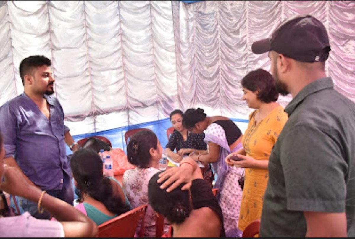 PPHF_Global's tweet image. As part of #ProjectSCREEN, @PPHF_Asia in collaboration with @nhm_assam @BorooahDr @GEHealthcare & @Samhitadotorg organised a #Screening camp this Friday at Sualkuchi PHC. 7 member strong #team from Institute #facilitated #screening of 82 individuals on the given day.