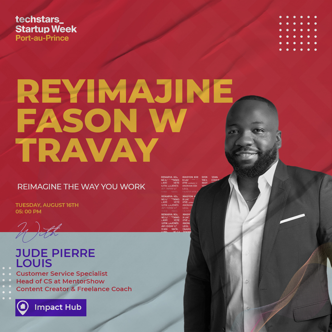 swpaup's tweet photo. Yon fwa nan yon ti tan lide vin jwenn nou, men yo dwe kreyatif ou dwe panse estratejik sou lide.

Nan sesyon sa a, ou pral aprann kijan pou itilize Design thinking pou rezoud nenpòt kalite pwoblèm nan yon fason kreyatif.

#reimajine #reimagine🌱#SWPAP #SWPAP22 #reimagine https://t.co/MV6zuRjtSr