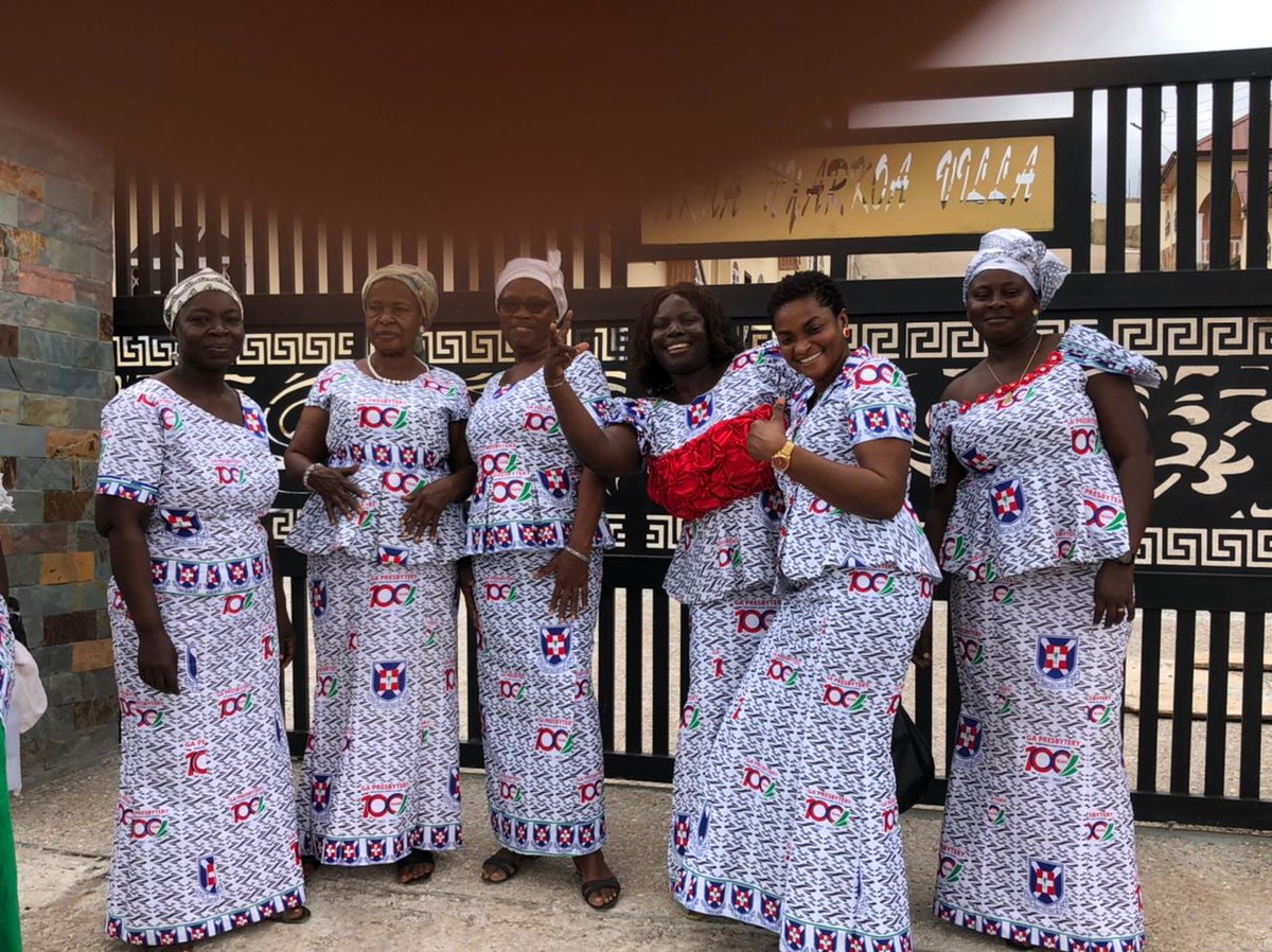 GaPresbytery's tweet photo. LUNCH TIME SERIES📸📸📸

Should we send you the Centenary Cloth Ordering Process before the next Challenge???😀😀😀

Visit the Ga Presbytery Office to buy yours at GH¢ 30 per yard. 

Don't be left out😉

#RepYourCentenaryCloth
#GaPresbyteryIs100Years https://t.co/DXUztbrts2
