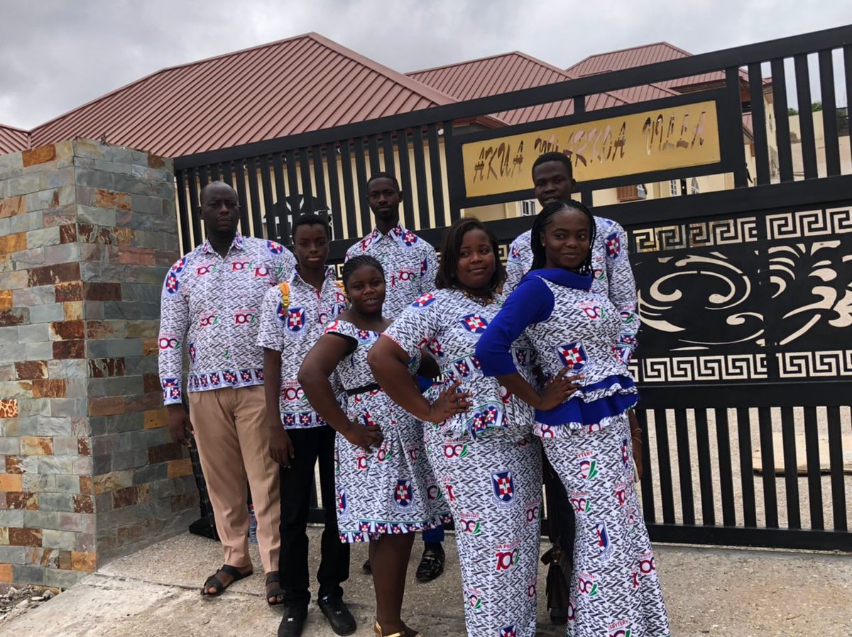 GaPresbytery's tweet photo. LUNCH TIME SERIES📸📸📸

Should we send you the Centenary Cloth Ordering Process before the next Challenge???😀😀😀

Visit the Ga Presbytery Office to buy yours at GH¢ 30 per yard. 

Don't be left out😉

#RepYourCentenaryCloth
#GaPresbyteryIs100Years https://t.co/DXUztbrts2