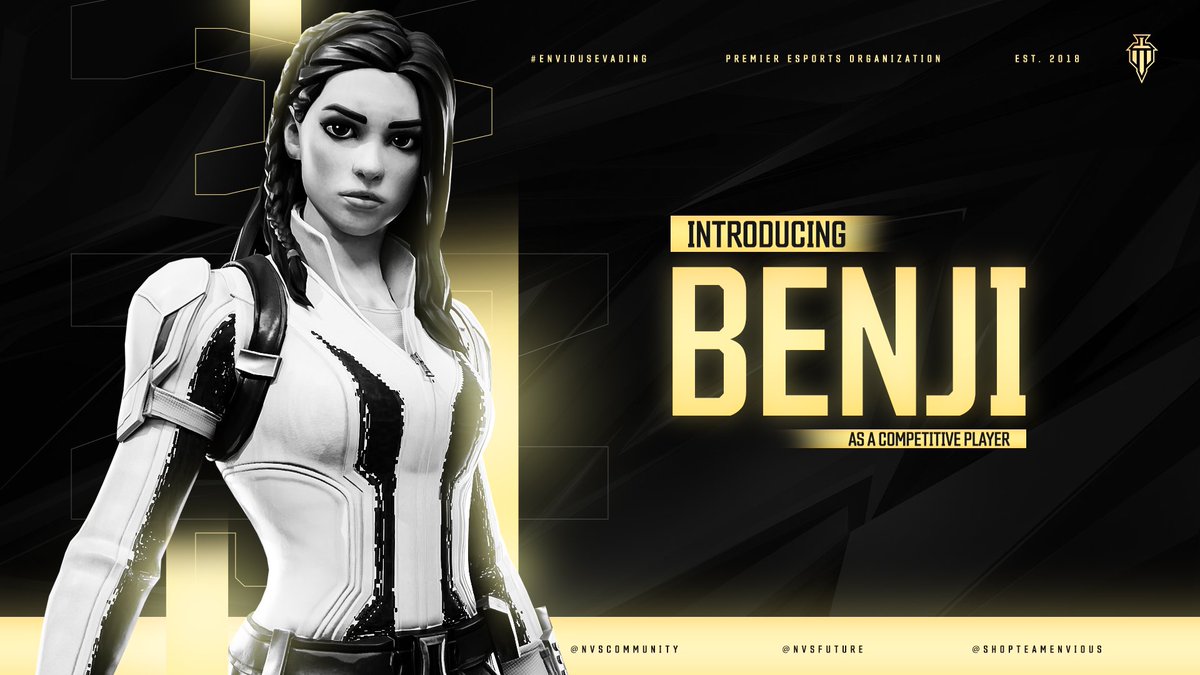 EnviousEvading's tweet photo. Introducing Our Newest Competitive Signing 📝 

⚔️ | NVS BENJI

#EnviousTakeOver 🌐 https://t.co/rdsYn9T3Ut