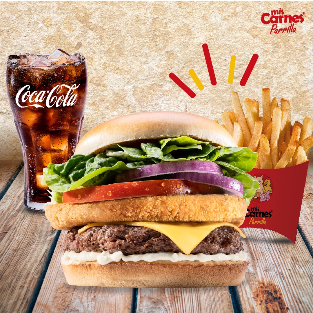MisCarnesP's tweet photo. Regresa de festivo y aprovecha el #martes de combo Hamburguesa a $17.900 😱

Elige tu favorito😏 + papas🍟 y bebida🥤como #LaMixta con carne de res, pollo, queso Cheddar, cebolla, tomate y lechuga

Domicilios 🇨🇴
➡️ https://t.co/Ost8ADdX2k

📍Ubicaciones https://t.co/L1iQUvLkOS https://t.co/oIh5yB9RjA