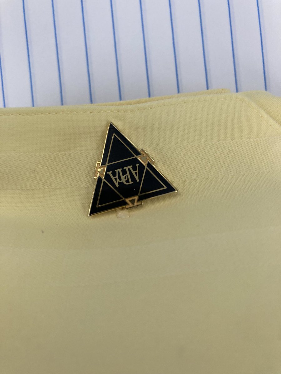 VP_Hyland's tweet photo. It’s rare these days that I get to put on my #CuffLinkMafia but today’s are very special- they are a gift from @APTAtweets Vice President @drsuePT which I’m proudly wearing for APTA State Payment Advocacy Forum #ChoosePT https://t.co/szs9MUrG7E