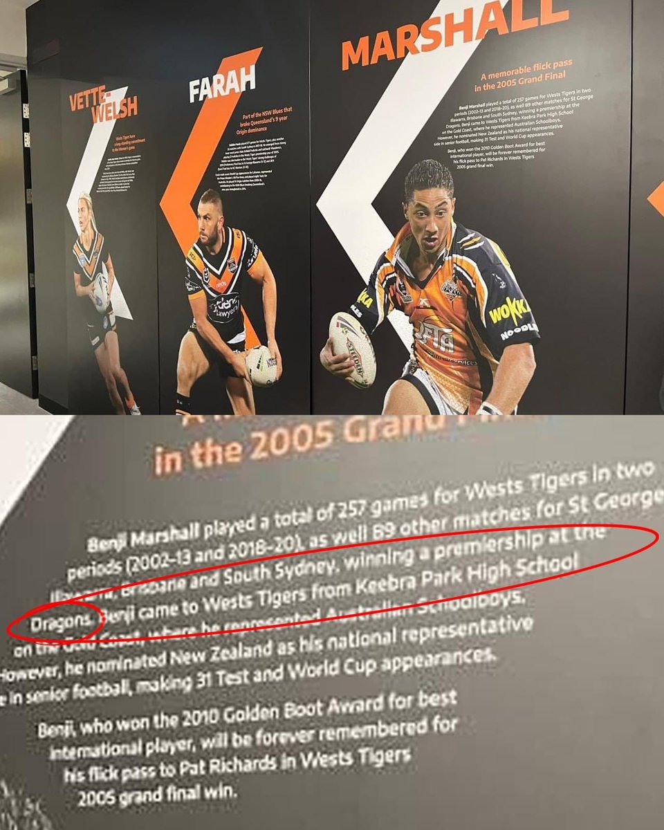 AndrewRLP's tweet photo. The Wests Tigers Centre of Excellence with an error.

The criticism over this is unfair though. How are the Wests Tigers supposed to know how excellence works?

#NewError #SameEra https://t.co/ouOKMvLW83