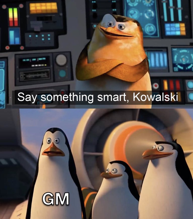 Gm to the gm cult 🔮